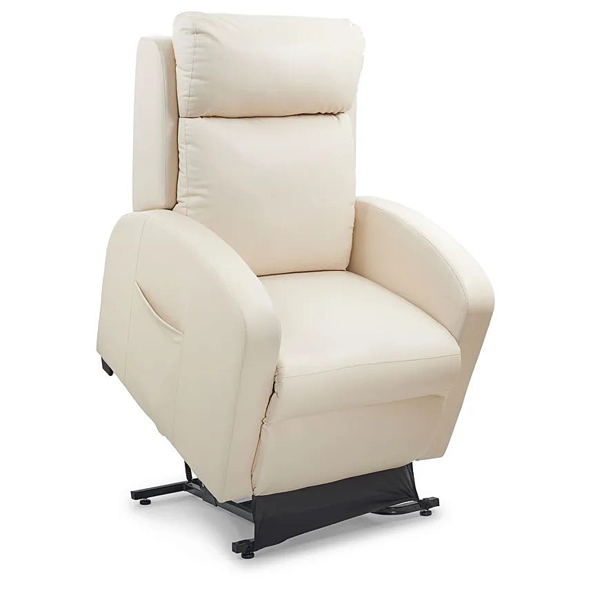 EZ Sleeper Slim PR763 Lift Chair - Brisa® Cream Fabric - By Golden Technologies