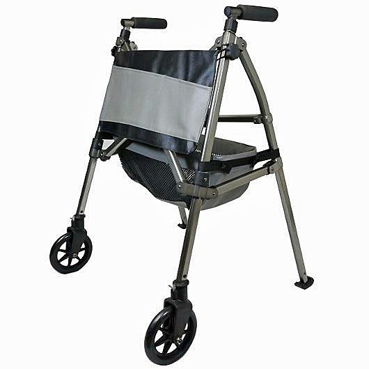 Signature Life Collection Elite Travel Walker Model 7660-BW Standard Walker By Stander