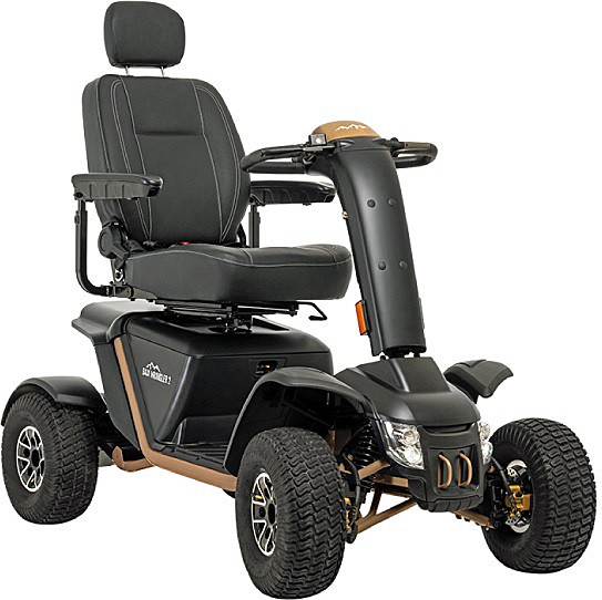 Baja Wrangler®2 - 4-Wheel Scooter - Desert Sand Color - By Pride Mobility