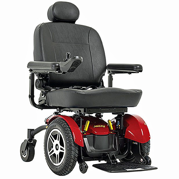 Jazzy Elite HD Power Chair - Heavy Duty -Jazzy Red