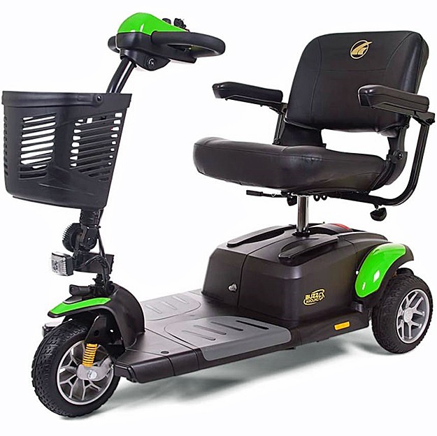 Buzzaround EX Extreme 3-Wheel Scooter Color: 18" Seat - Green