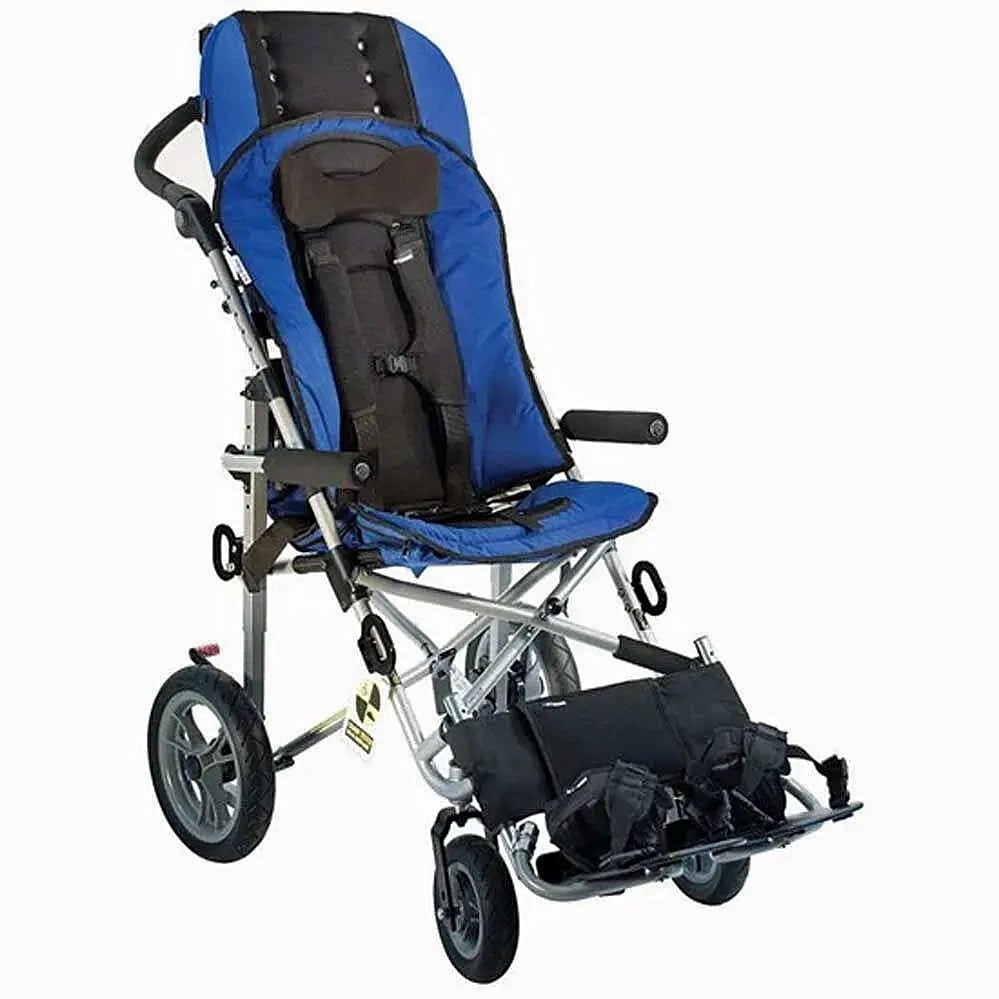 Convaid EZ Rider - Cordura Upholstery Wheelchair - Cordura Royal Blue Color - By Convaid