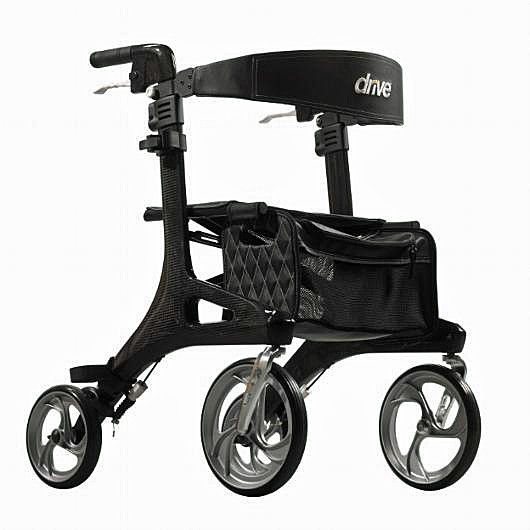 Nitro Elite Luxury CF Carbon Fiber Rollator RTL10266CF Rolling Walker 