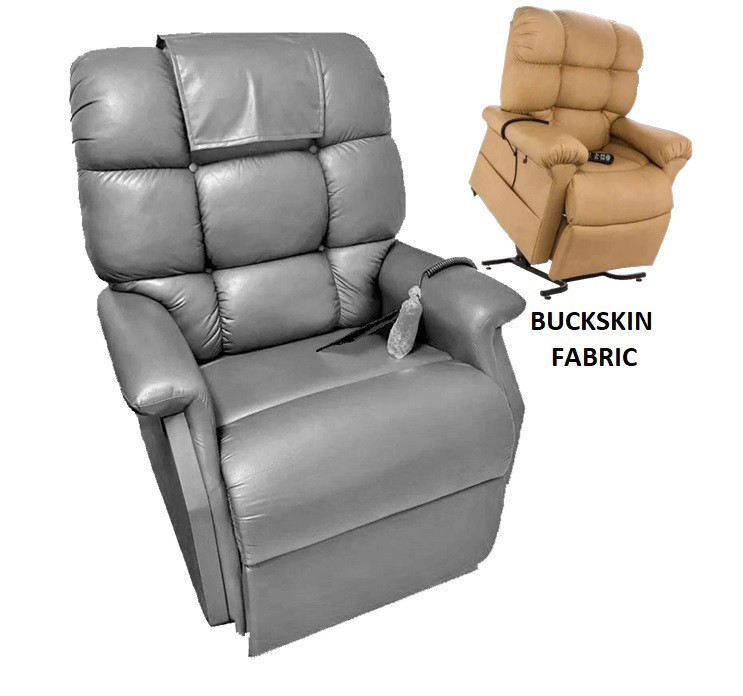 Cambridge PR401 Lift Chair - Brisa® Buckskin Fabric - By Golden Technologies