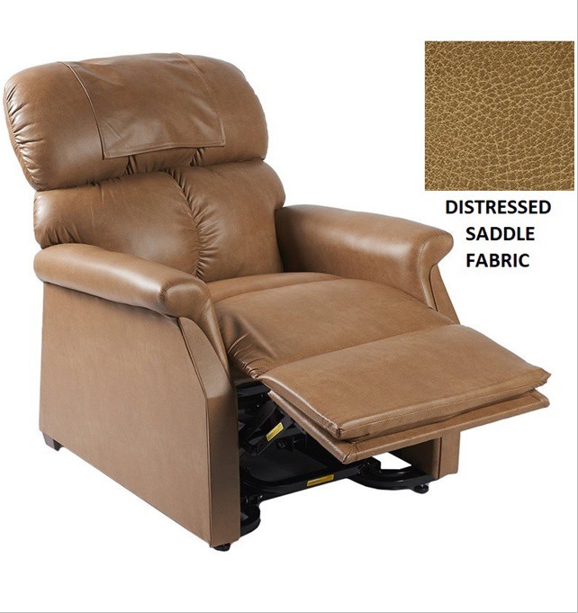 Comforter PR501 Lift Chair - Brisa® Distressed Saddle Fabric - By Golden Technologies