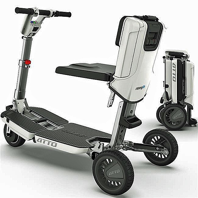 Atto Folding Scooter 3-Wheel Folding Model No. AT01-100-B2-0 