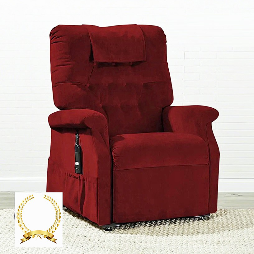 Ashton PR-458 Luxe Edition Lift Chair Recliner By Golden Technologies Luxe NEW Ruby Fabric Medium 