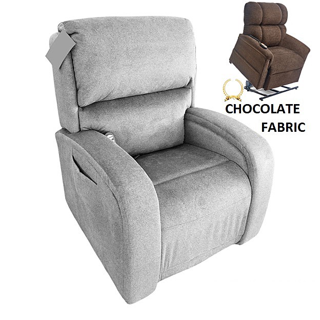 EZ Sleeper PR735 With Maxicomfort Lift Chair - Luxe Chocolate Fabric - By Golden Technologies