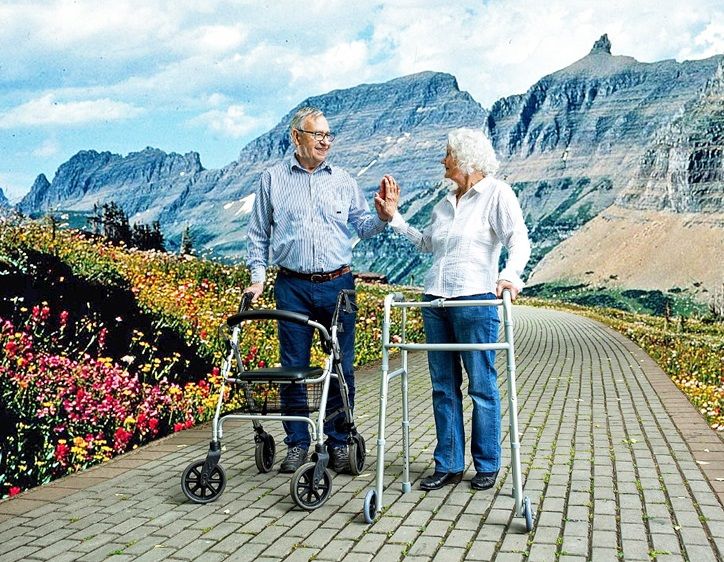 Montana Lifestyle Rollator Walker