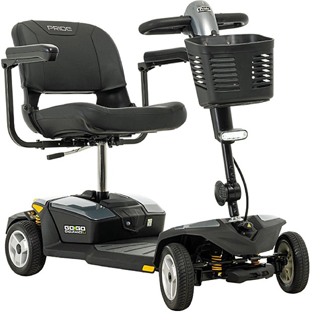 Go-Go Endurance Li 4-Wheel Scooter - Euro Grey - 16AH