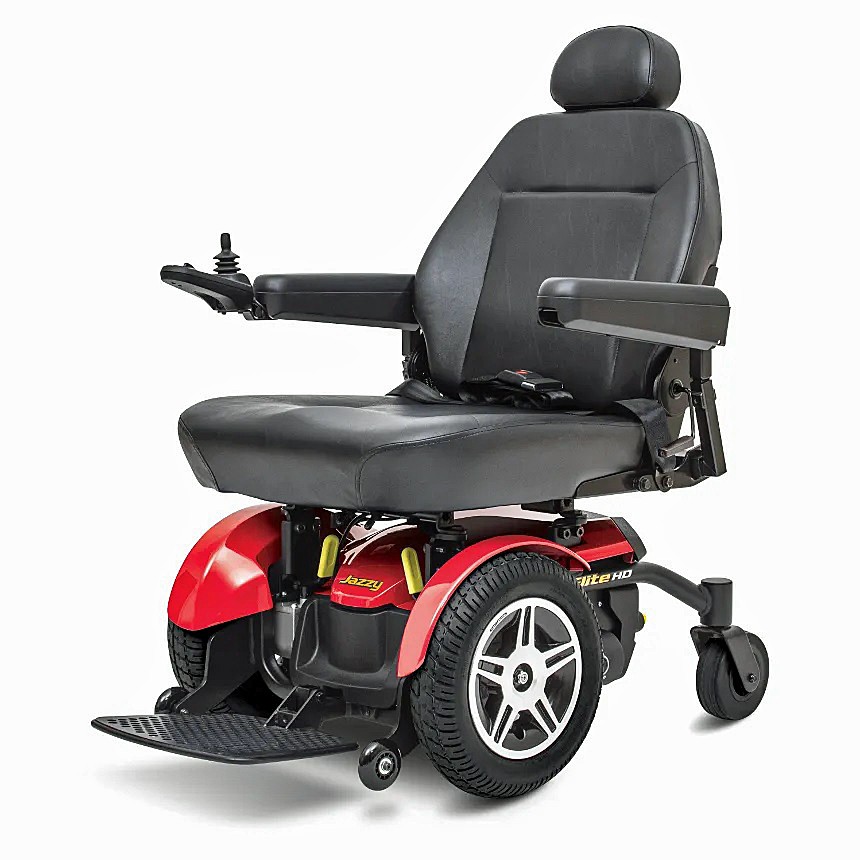 Jazzy Elite HD Front-wheel Drive Power Chair By Pride Mobility 