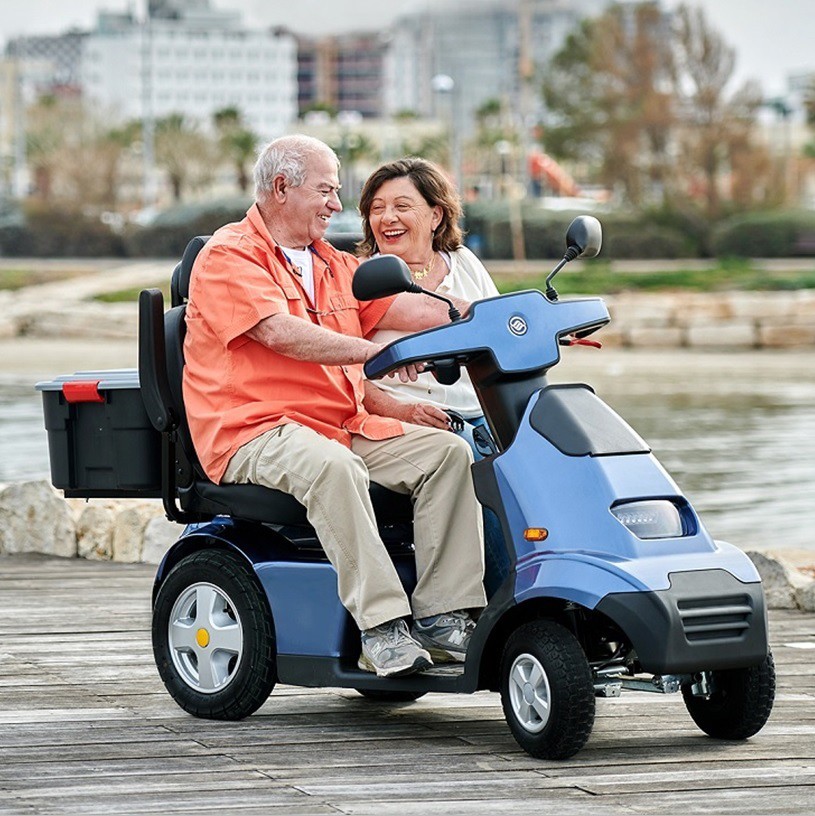 4-Wheel Two-Person Mobility Scooter