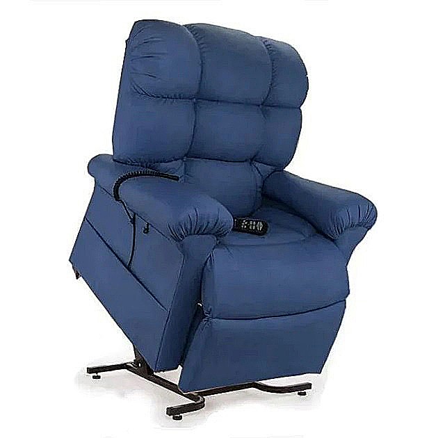 Cloud PR515 Lift Chair With MaxiComfort - With Twilight Tilt Technology - Brisa® Night Navy Fabric - By Golden Technologies