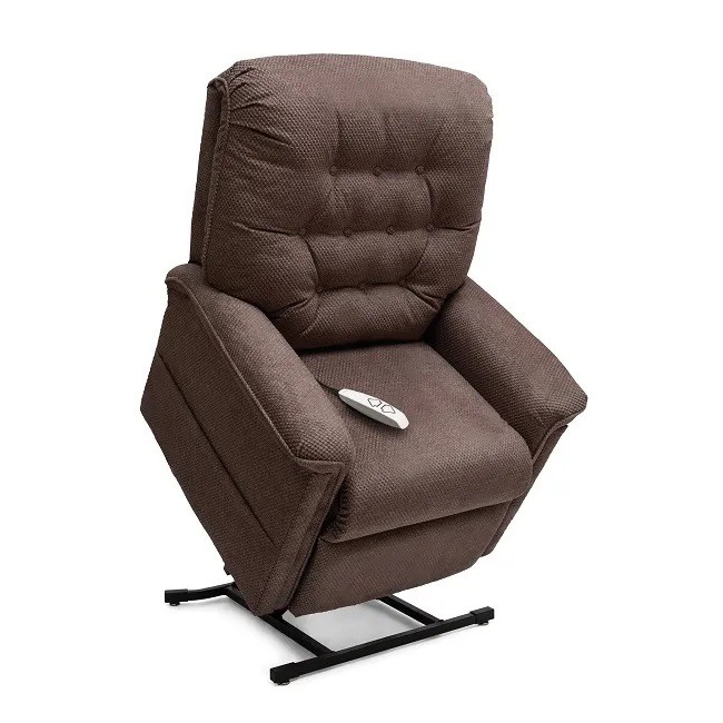 Heritage LC-358 Lift Chair - Cloud 9 Stone Fabric - By Pride Mobility