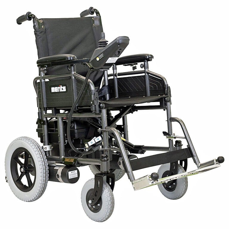 Travel-Ease 20" Wide Seat Folding Power Chair By Merits Health