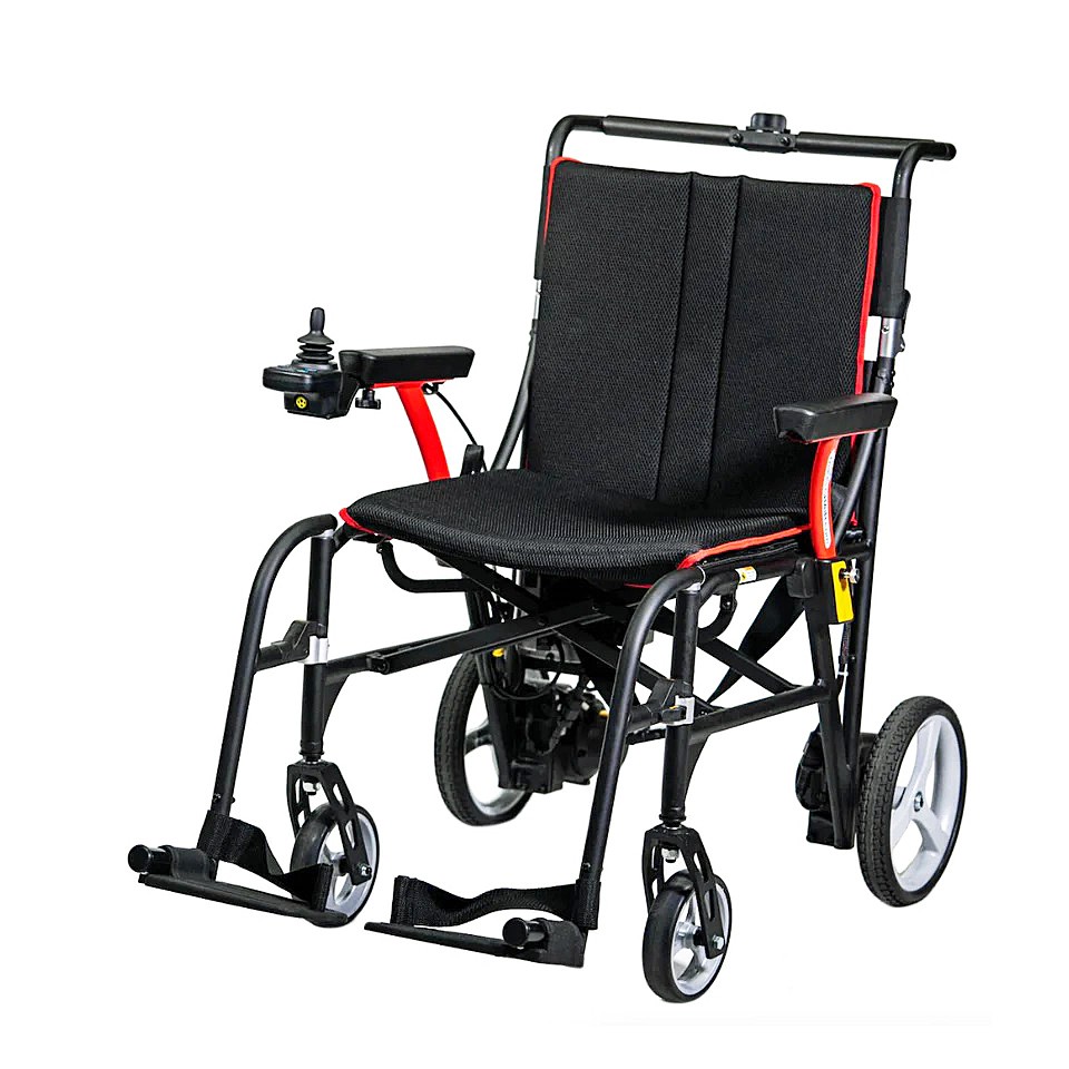 Feather Power Chair Folding Ultra Light Power Wheelchair - Only 33 lbs By Feather Chair