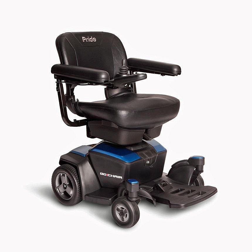 Go Chair® Power Chair Model Go Chair®, NEWGOCHR Travel Portable Power Chair Wheelchair By Pride Mobility