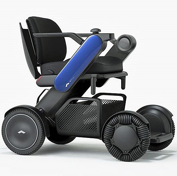 WHILL Model C2 Power Chair - Blue