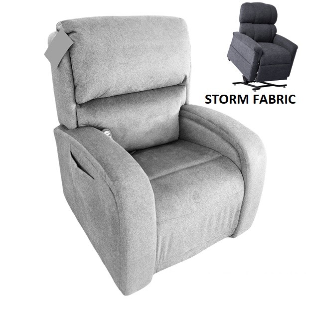 EZ Sleeper PR735 With Maxicomfort Lift Chair - Luxe Storm Fabric - By Golden Technologies