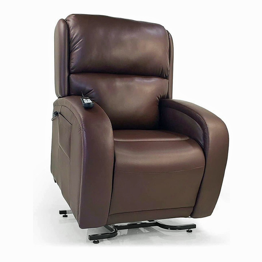 EZ Sleeper PR735 With Maxicomfort Lift Chair - Brisa® Coffee Bean Fabric - By Golden Technologies