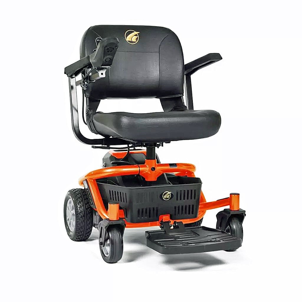 LiteRider Envy Power Chair - Solar Flare Orange Color - 17" Standard Seat - By Golden Technologies