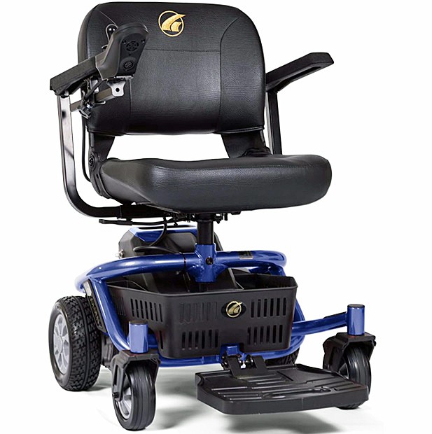 LiteRider Envy Power Chair 17" Stadium Seat - GP162 - Paradise Blue