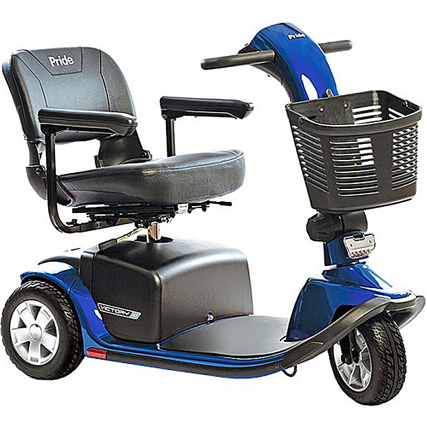 Victory 10 3-Wheel Scooter - Viper Blue