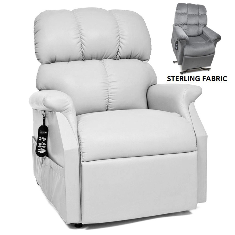 Comforter PR501 Lift Chair - Porto Sterling Fabric - By Golden Technologies