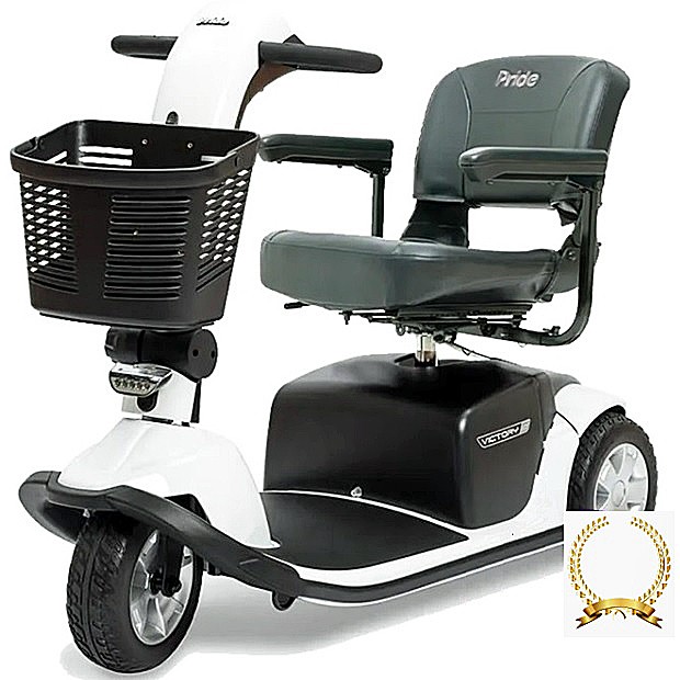 Victory 10 3-Wheel Scooter - White