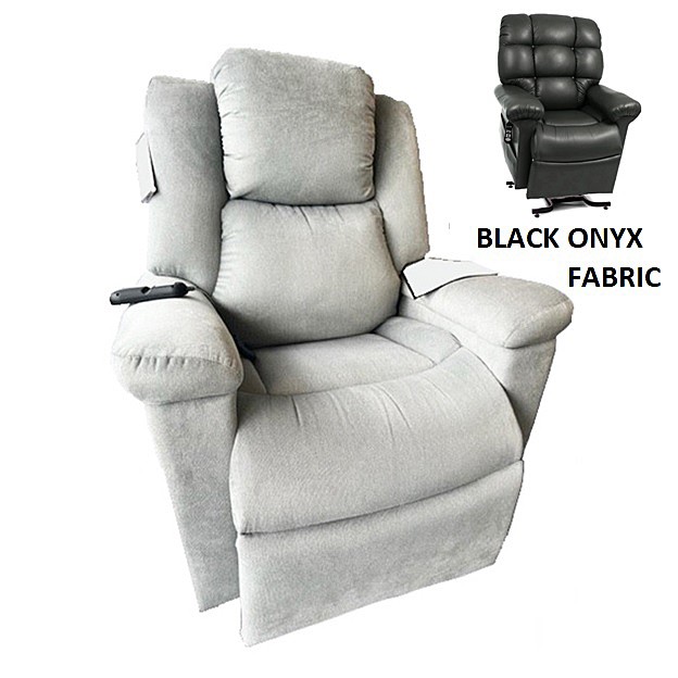 Daydreamer Powerpillow PR632 Lift Chair With Maxicomfort - Brisa® Black Onyx Fabric - By Golden Technologies