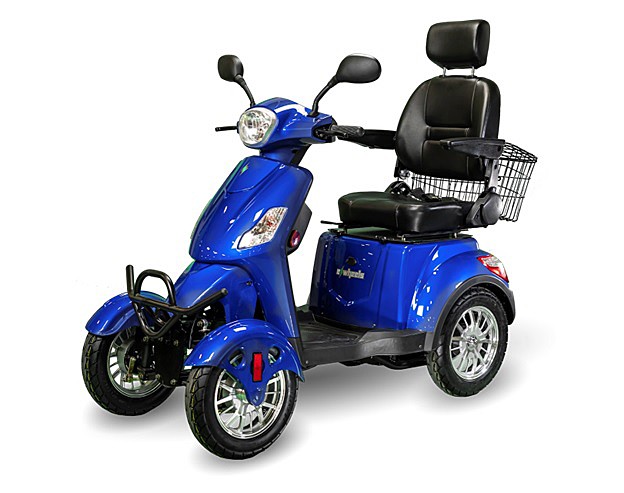 EW-46 Recreational Scooter - Blue Color - By EWheels