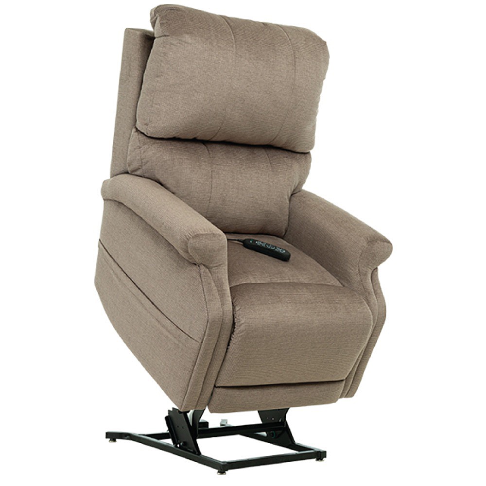 VivaLift! Escape PLR-990 Lift Chair - Burbank Taupe Fabric - By Pride Mobility