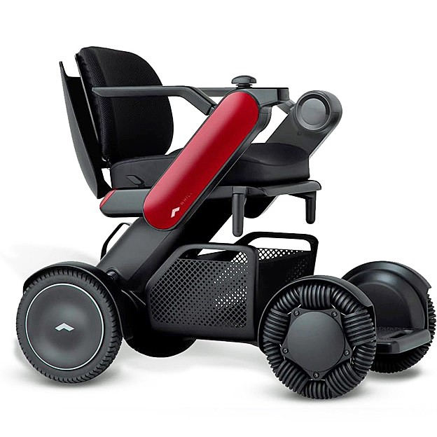 WHILL Model C2 4-Wheel Mobility Power Chair Vehicle - Red