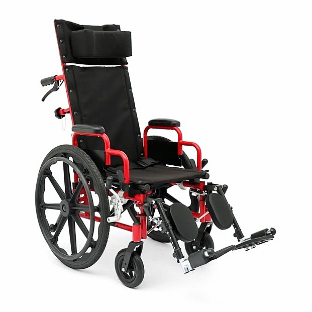 Ziggo Pro Reclining Manual Wheelchair Basic Lightweight Foldable Reclining Manual Pediatric Wheelchair Model No.: Ziggo Pro ZREC