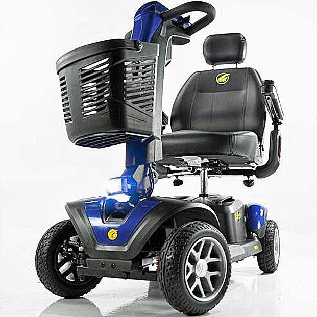 Buzzaround LX 4-Wheel Scooter - Blue