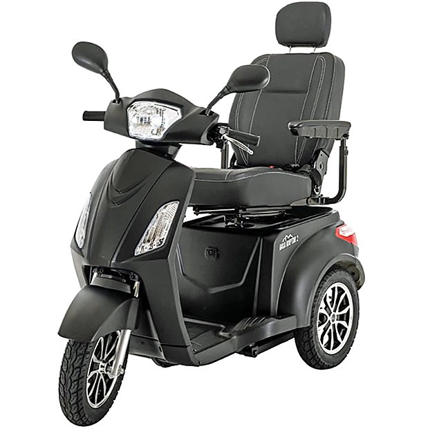 Baja™ Raptor® 2 3-Wheel Recreational Scooter Color: Matte Black With Black Insert