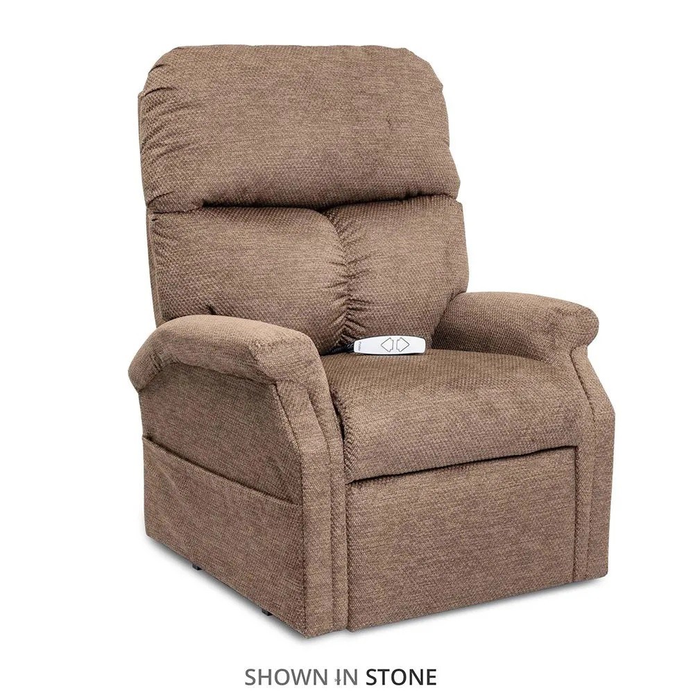 Essential Collection Model LC-250 Lift Chair - Cloud 9 Stone Fabric - By Pride Mobility