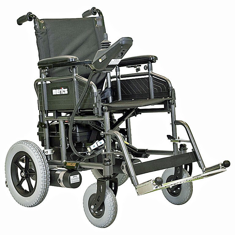 Travel-Ease 16" Wide Seat Folding Power Chair By Merits Health