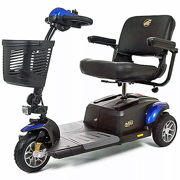 Buzzaround EX 3-Wheel Scooter - Blue