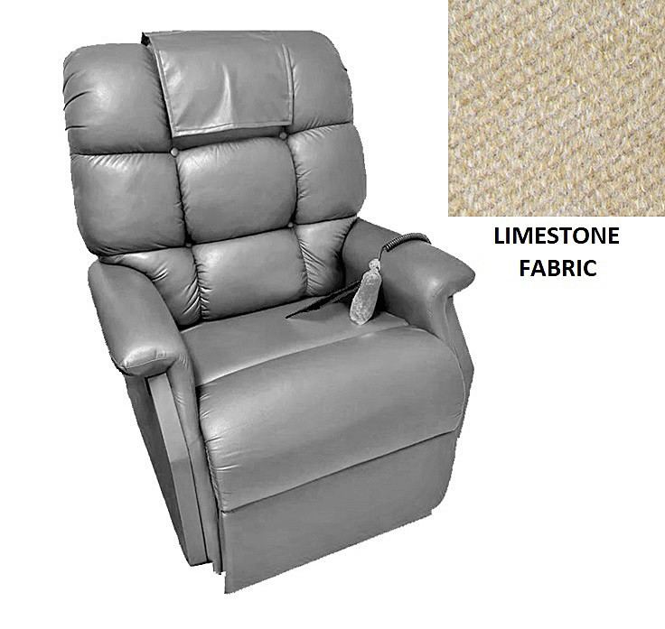 Cambridge PR401 Lift Chair - Alta™ Limestone Fabric - By Golden Technologies