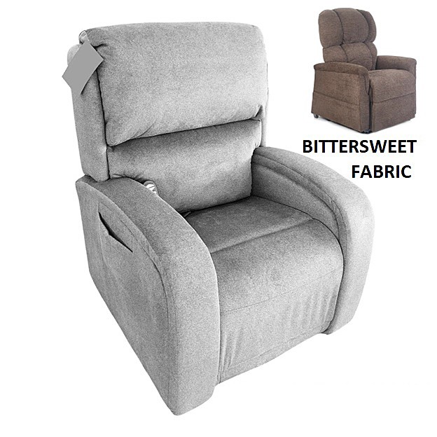 EZ Sleeper PR735 With Maxicomfort Lift Chair - Easy Living Bittersweet Fabric - By Golden Technologies