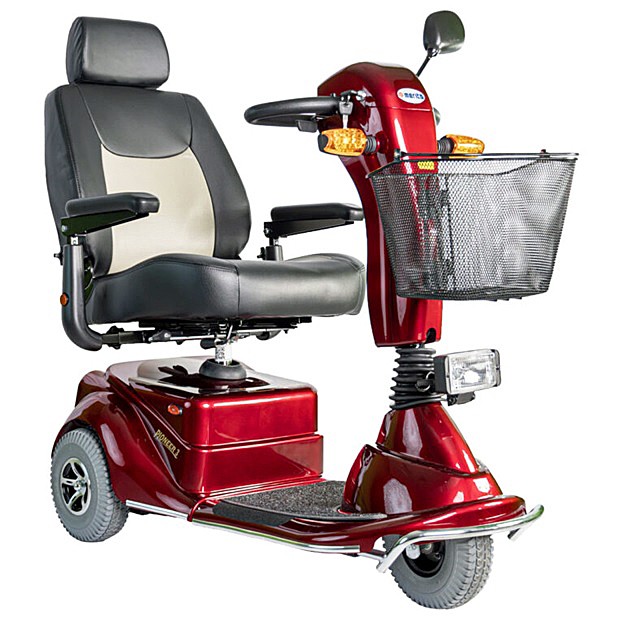 Pioneer 3 3-Wheel Scooter Color: Red