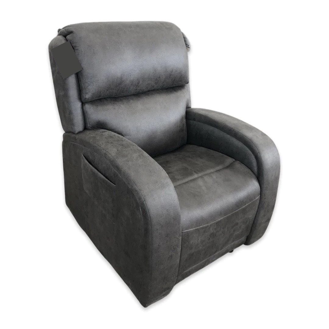 EZ Sleeper PR761 Lift Chair with Twilight Tilt Technology - Microsuede Smoke Fabric - By Golden Technologies