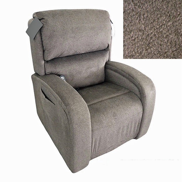 EZ Sleeper PR735 With Maxicomfort Lift Chair - Alta™ Shale Fabric - By Golden Technologies