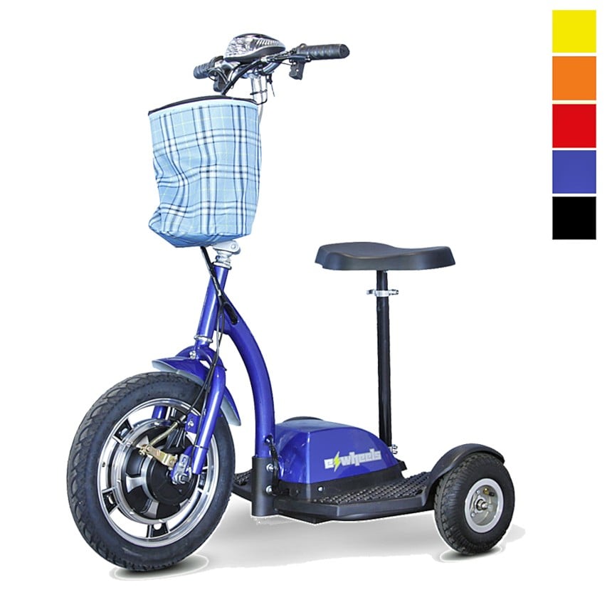 EW-18 Stand-N-Ride Scooter Model EW-18 Recreational 3-Wheel Scooter By EWheels