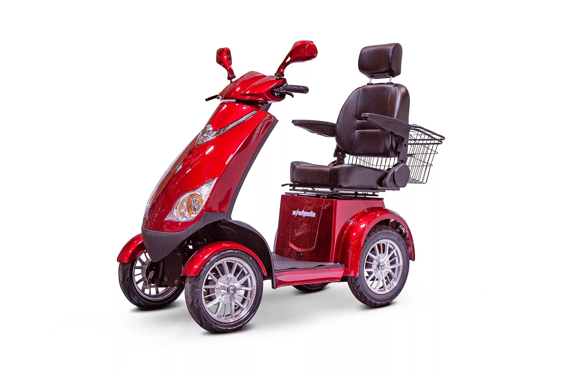 EW-72 Recreational Scooter - Red Color - By EWheels