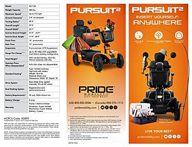 Pursuit®2 4-Wheel Scooter Brochure