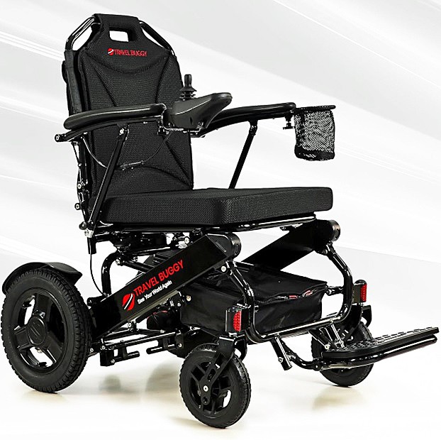 City 2 Plus HD Power Chair - Black / Black Frame