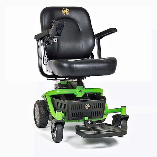 LiteRider Envy Power Chair - Envy Green Color - 17" Premium Seat - By Golden Technologies