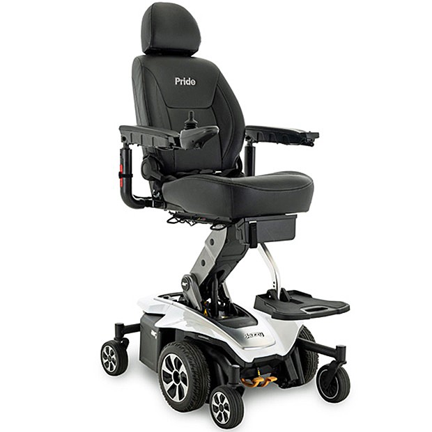 Jazzy Air® 2 Power Chair Wheelchair - Elevating Seat - Pearl White